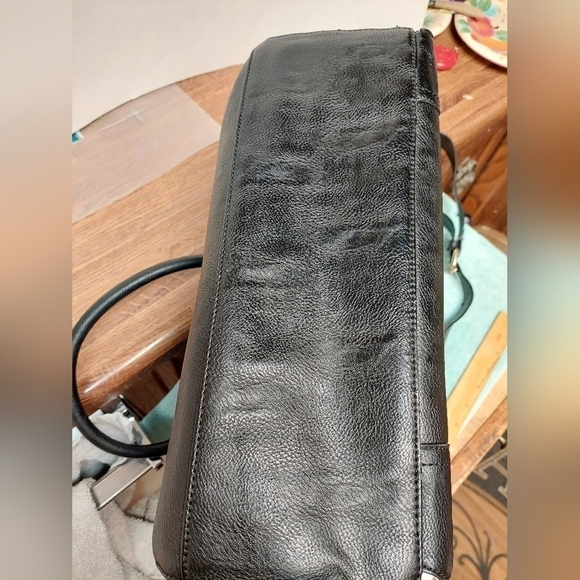 Aldo Black & White Satchel Bag - Picture 11 of 16